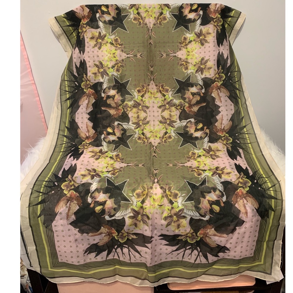 SALE Givenchy Floral scarf